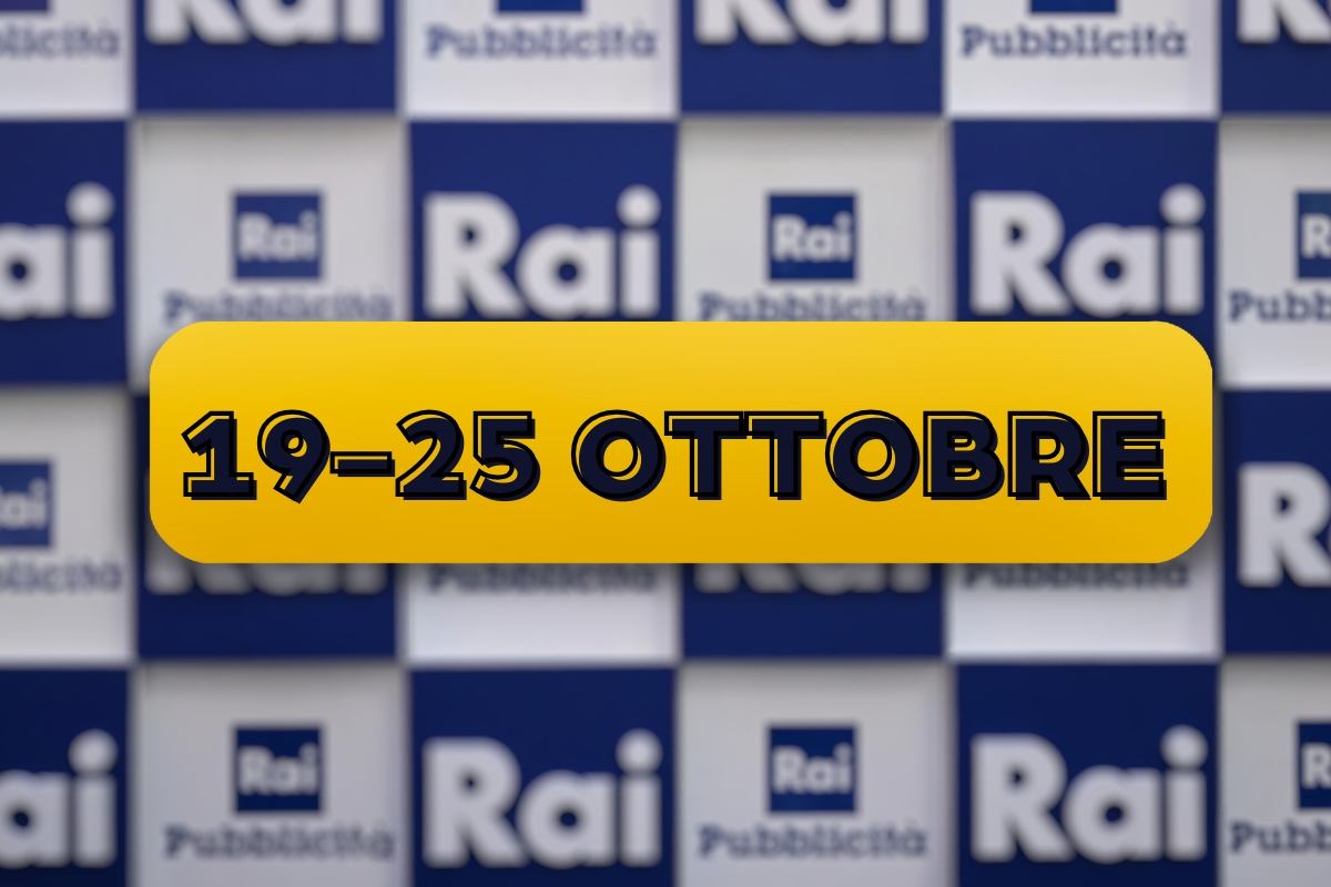 Rai e scritta 19-25 ottobre