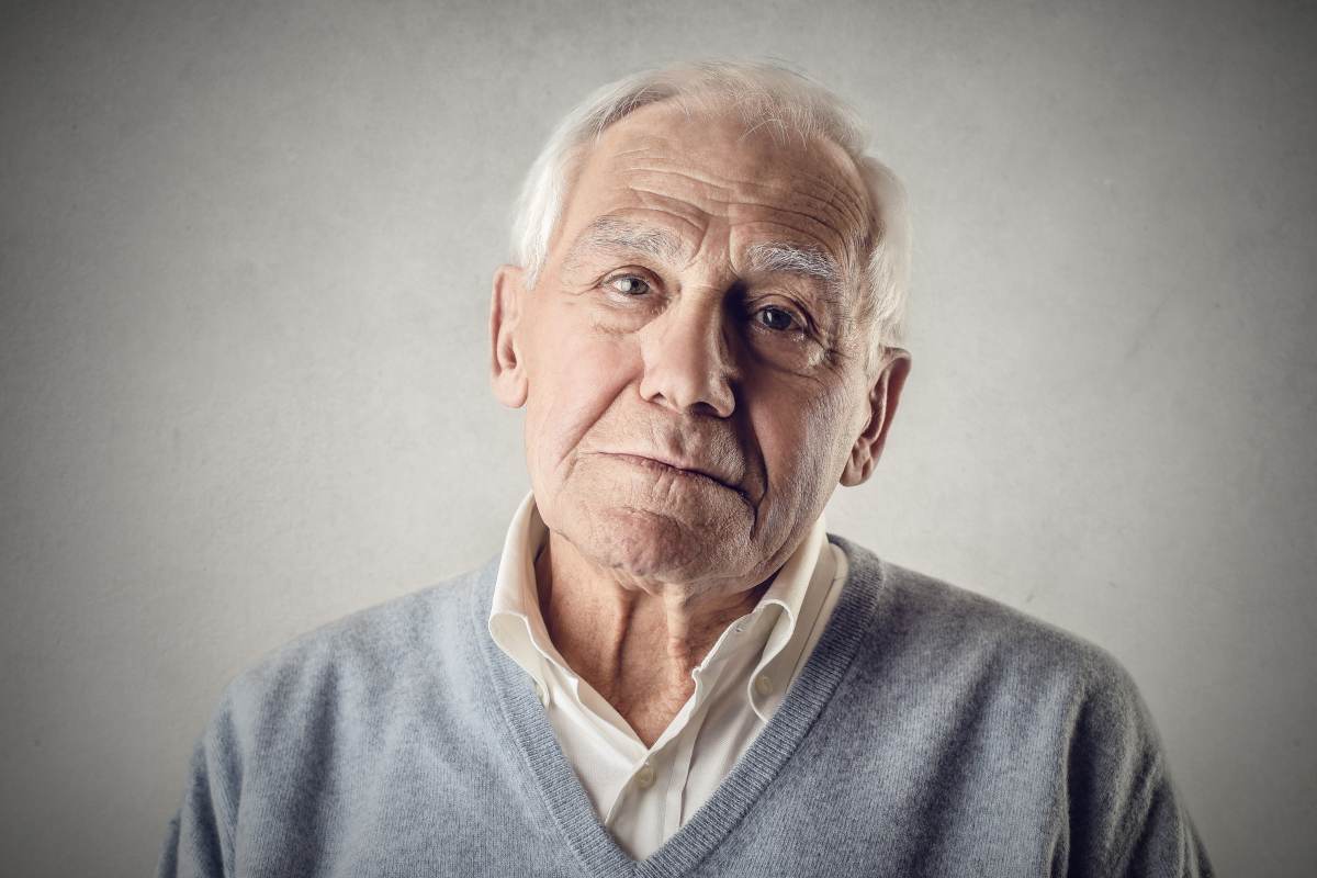 uomo pensionato